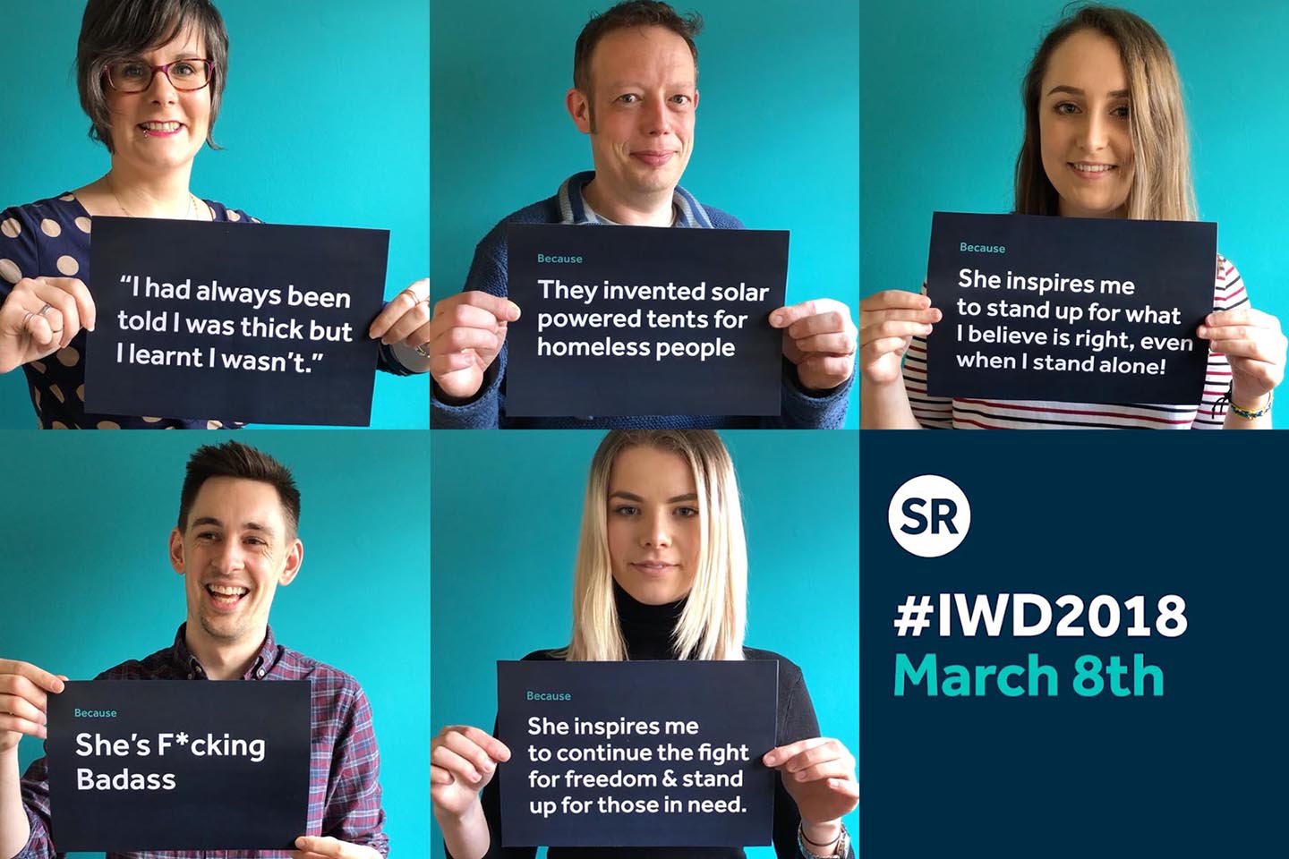 Our team's take on IWD 2018
