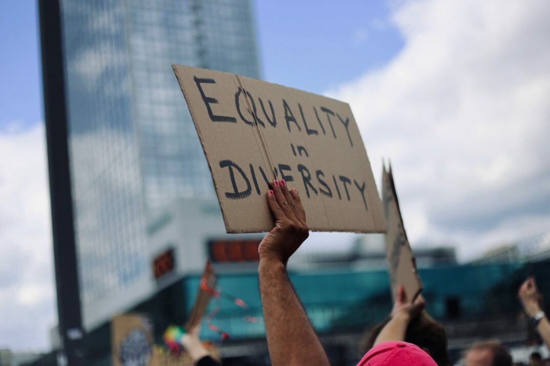 Image for equality and diversity sign